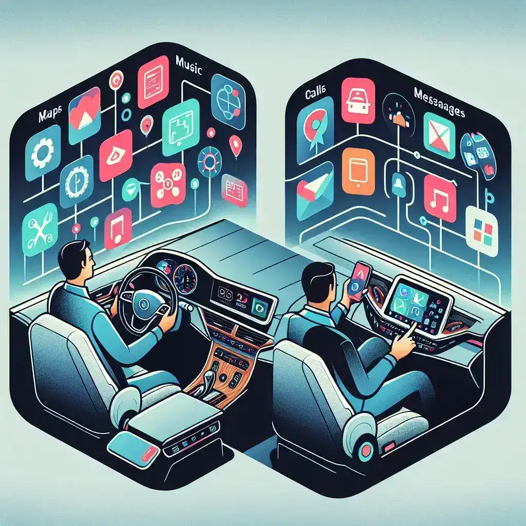 Android Auto vs Apple CarPlay: Cuál ofrece mejor integración